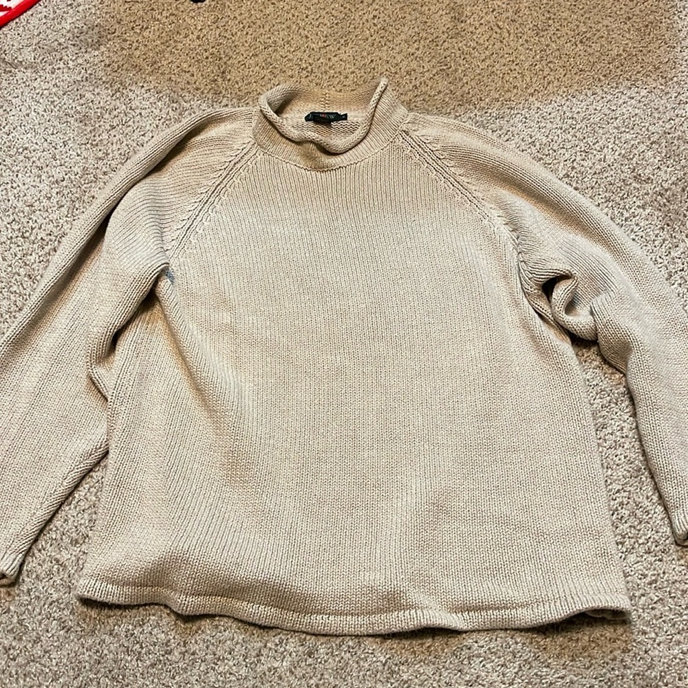 Vintage J Crew Roll Neck Sweater